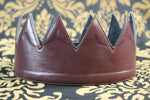 Leather Crowns from The Otter and The Fox