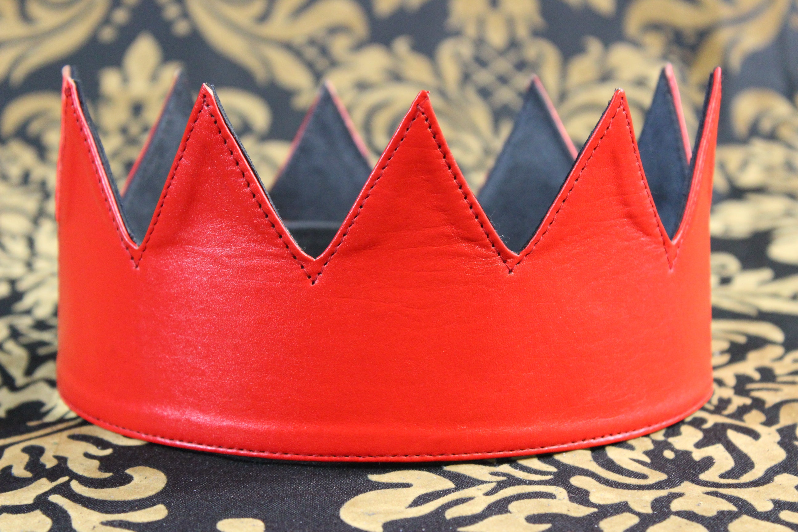 Leather Crowns from The Otter and The Fox