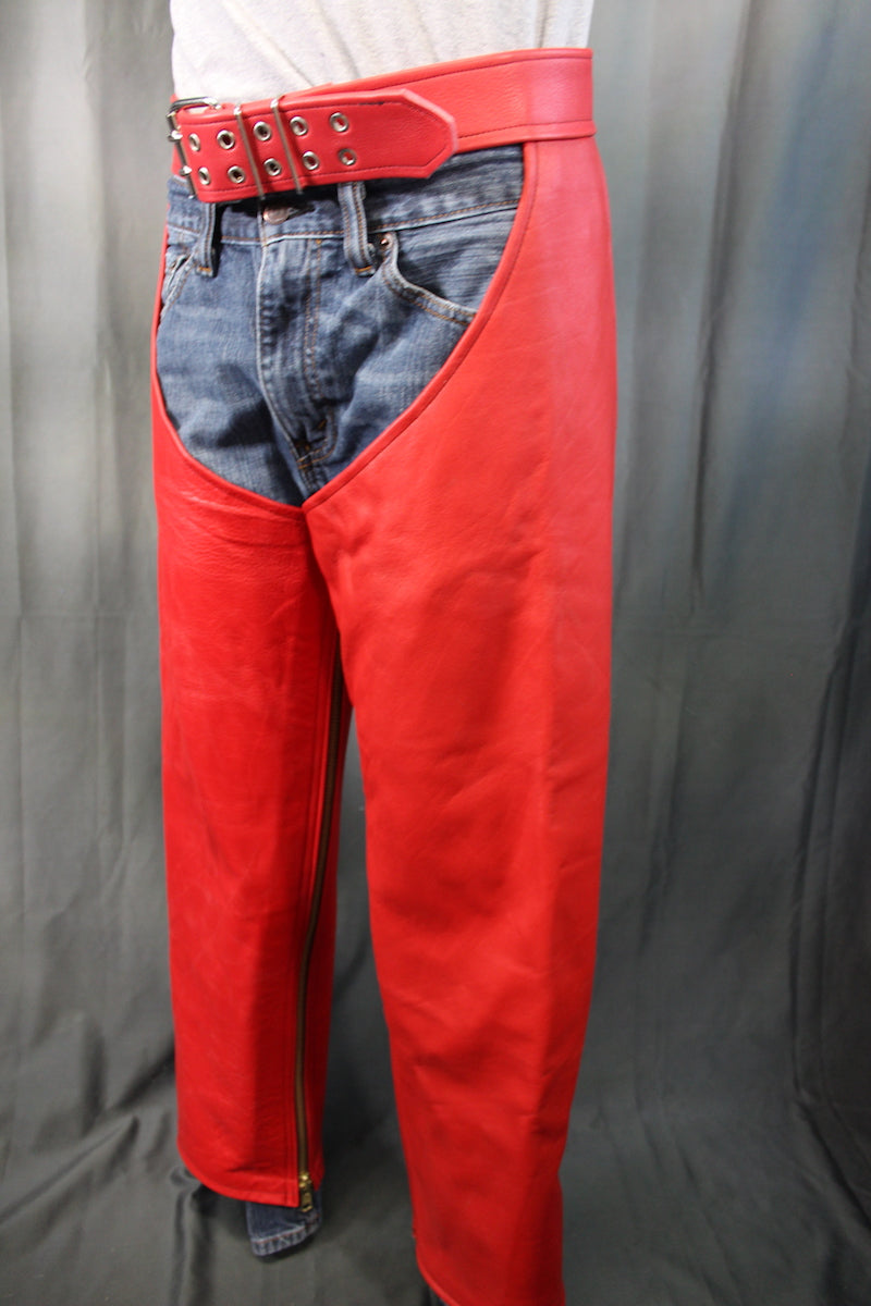 Colored Leather Chaps