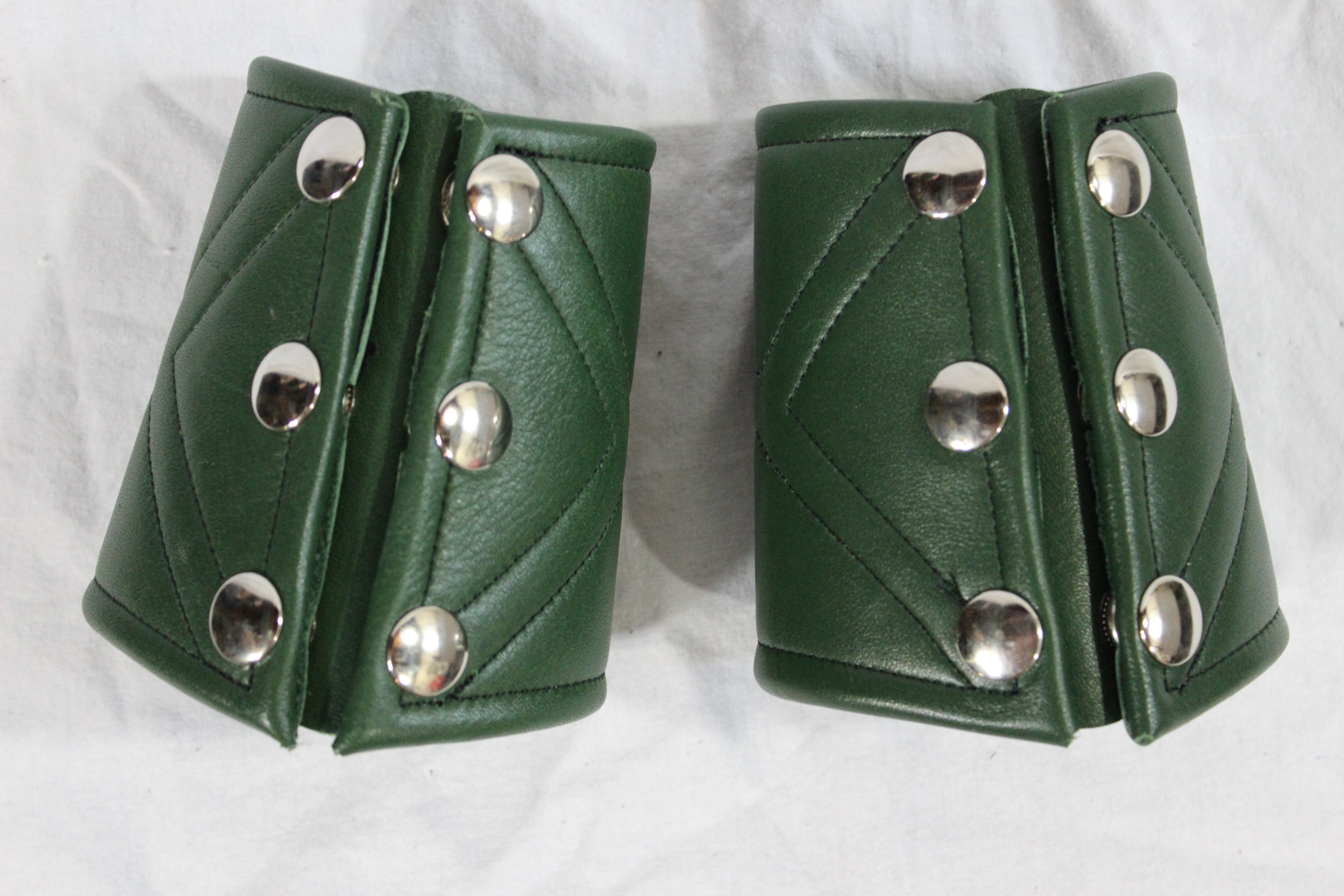 Wrist Bracer with Optional Wallet Insert - Pair