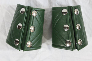 Wrist Bracer with Optional Wallet Insert - Pair