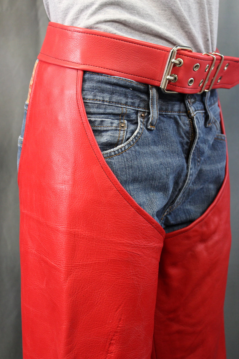 Colored Leather Chaps