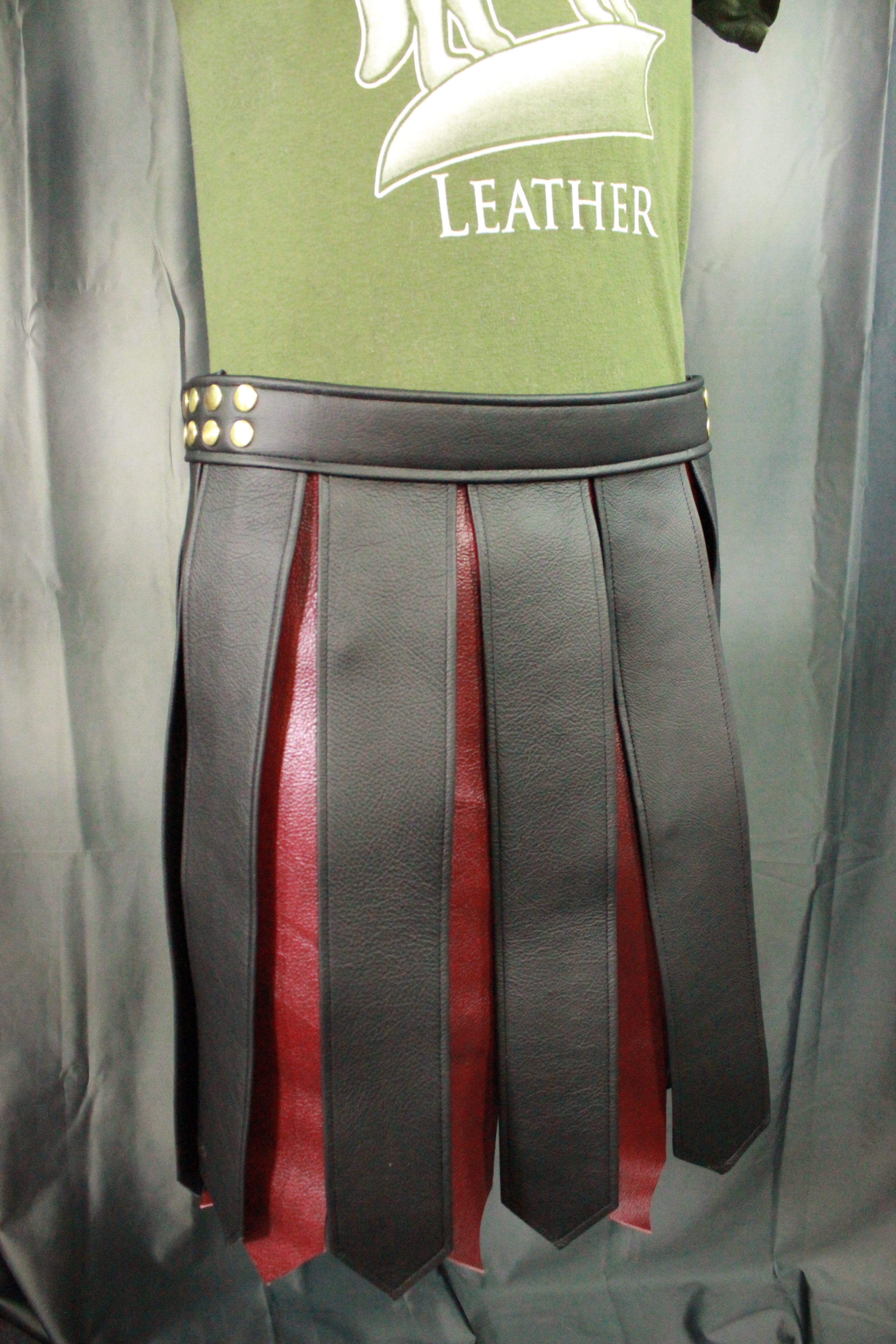 Leather Gladiator Kilt