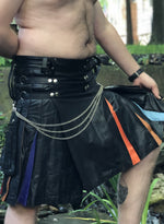 Otter and Fox Rainbow Pride Kilt