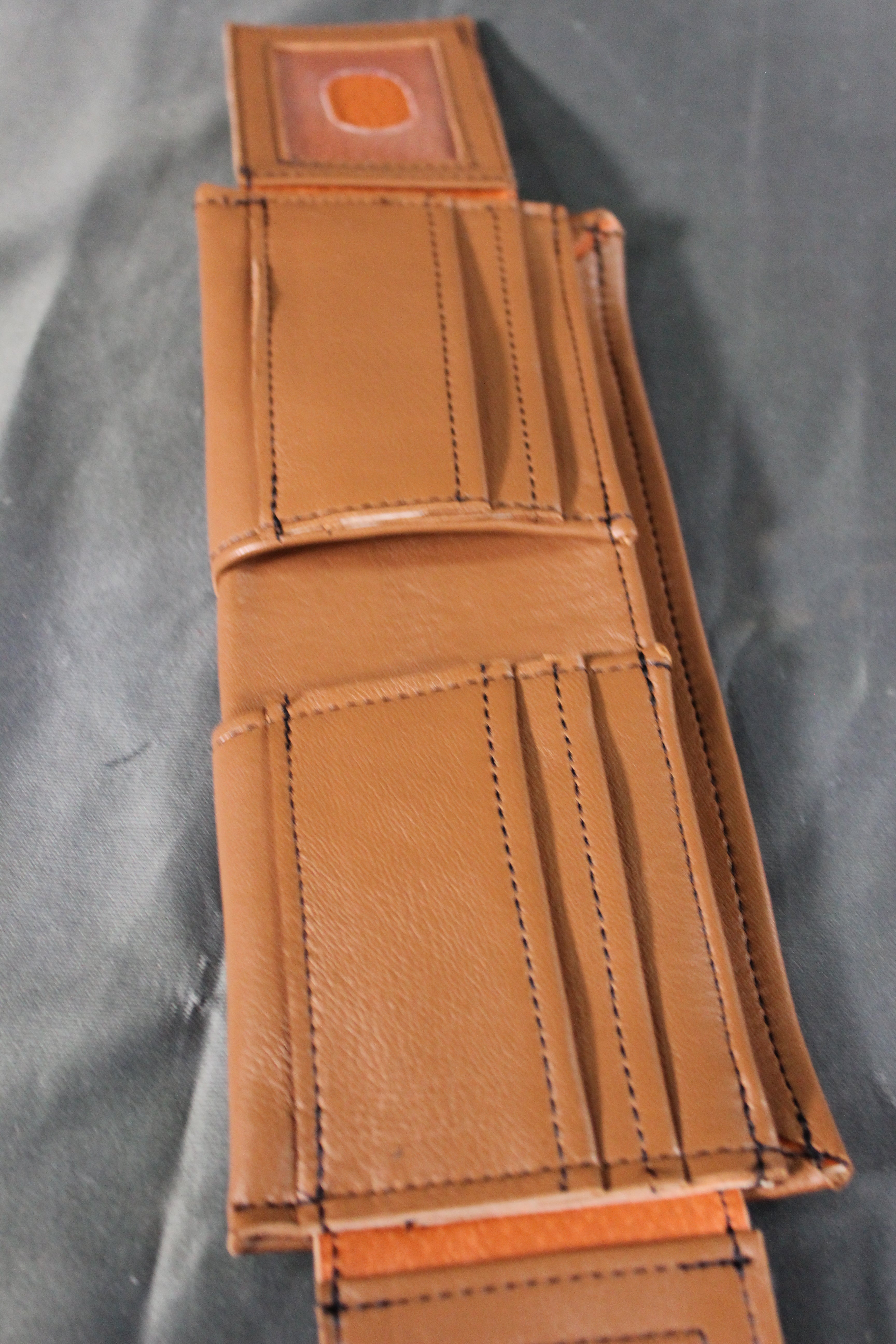 Classic Leather Wallet with Dual ID Flaps