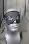 Leather Party Mask with Rolled Edge