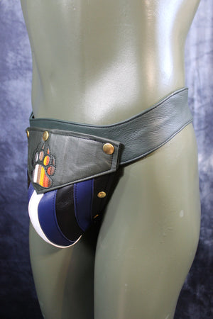 Leather Bear Jockstrap