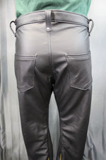 Pantalon en cuir classique