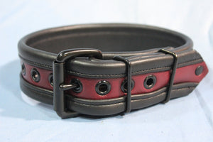 Two-Toned Buckled Armbands - Recessed Strapping