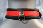 Locking Two-Tone Collar - Recessed Stripe Construction