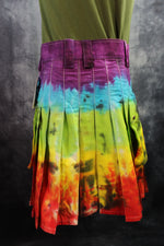 Falda escocesa PRIDE Tie-Dye de Kilted Bros