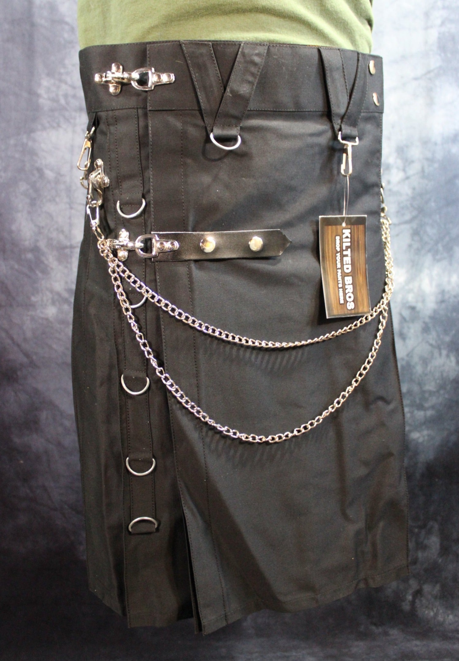 Utilty Goth Goth Utility Kilt by Kilted Bros – Wolfstryker Leather