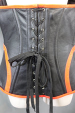 Cyber Leather Corset by The Otter and The Fox