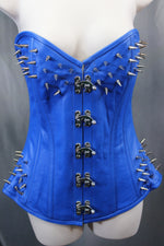 Spiked Leather Corset by The Otter and The Fox