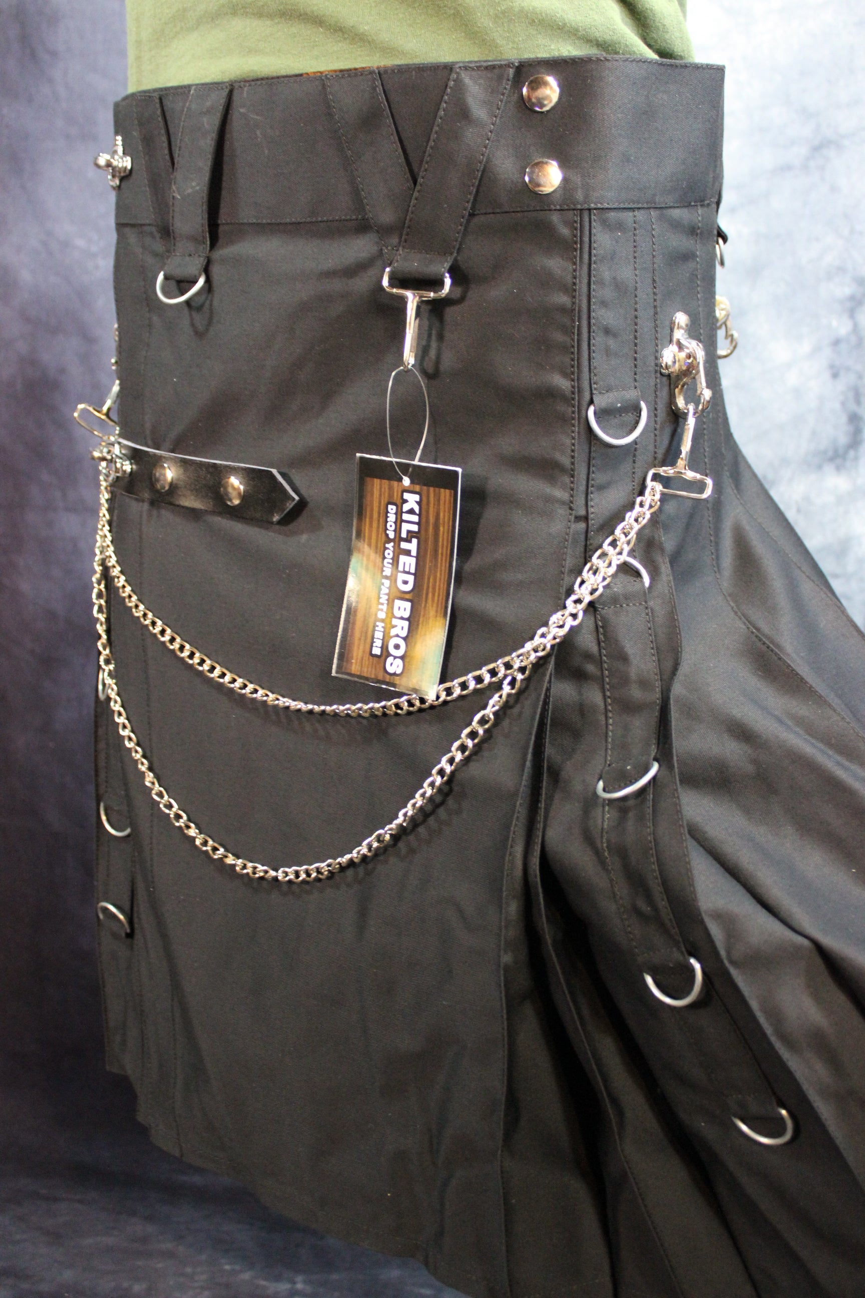 Utilty Goth Goth Utility Kilt by Kilted Bros – Wolfstryker Leather