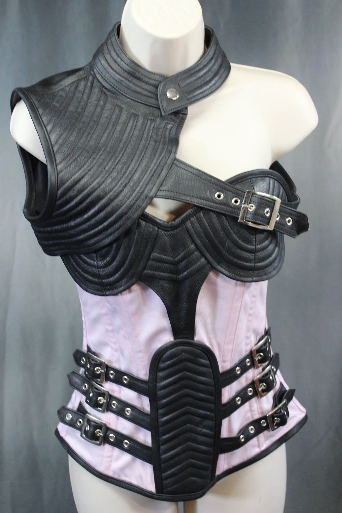 Corset with Armor Bolero by The Otter and The Fox
