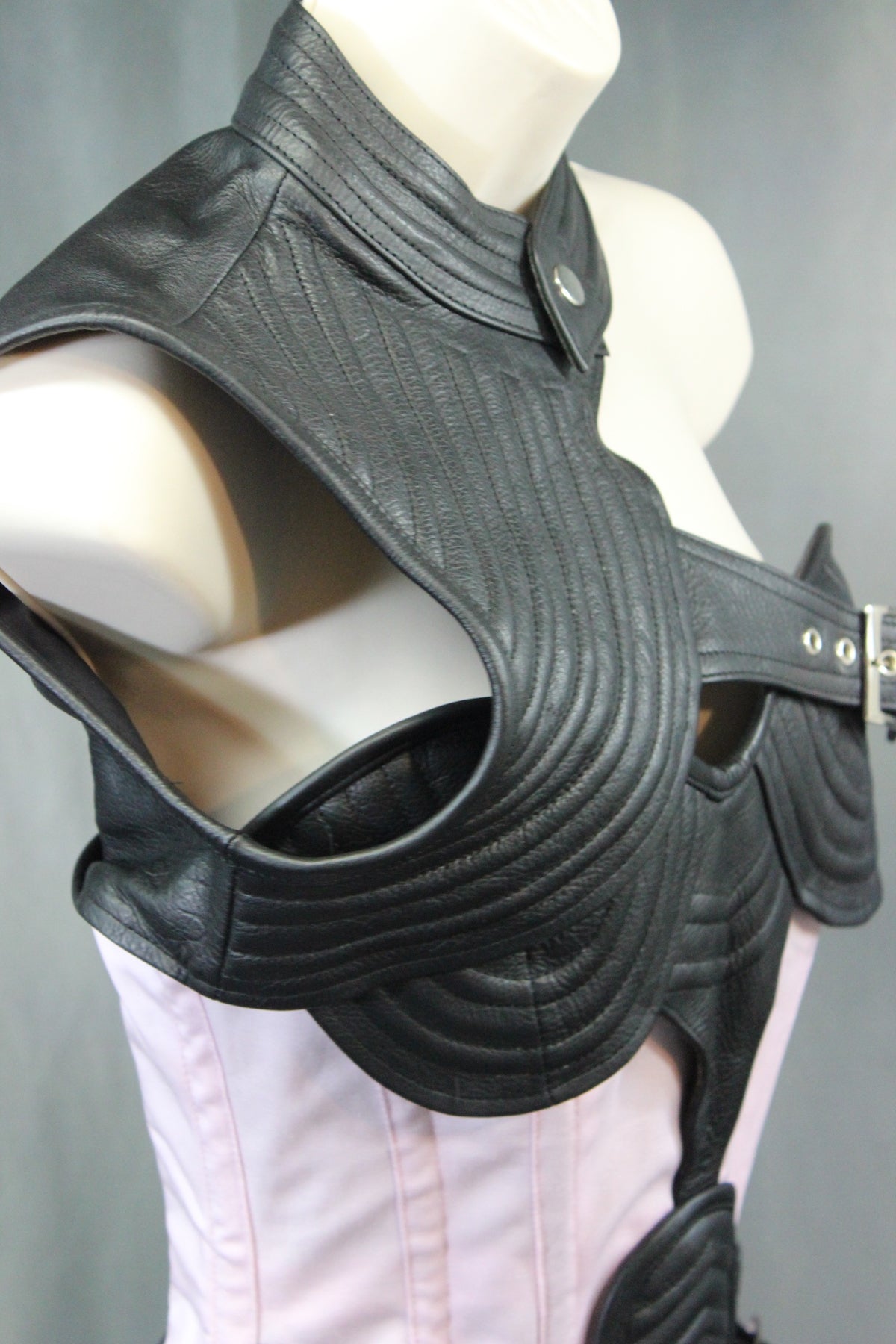 Corset with Armor Bolero by The Otter and The Fox