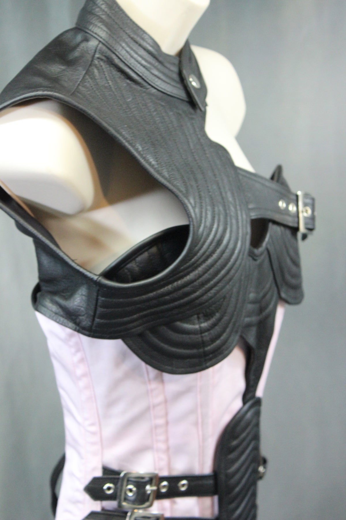 Corset with Armor Bolero by The Otter and The Fox