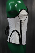 Cyber Leather Corset by The Otter and The Fox