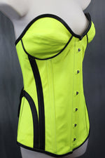 Cyber Leather Corset by The Otter and The Fox