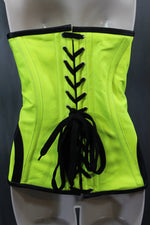 Cyber Leather Corset by The Otter and The Fox