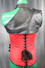 Corset with Armor Bolero by The Otter and The Fox