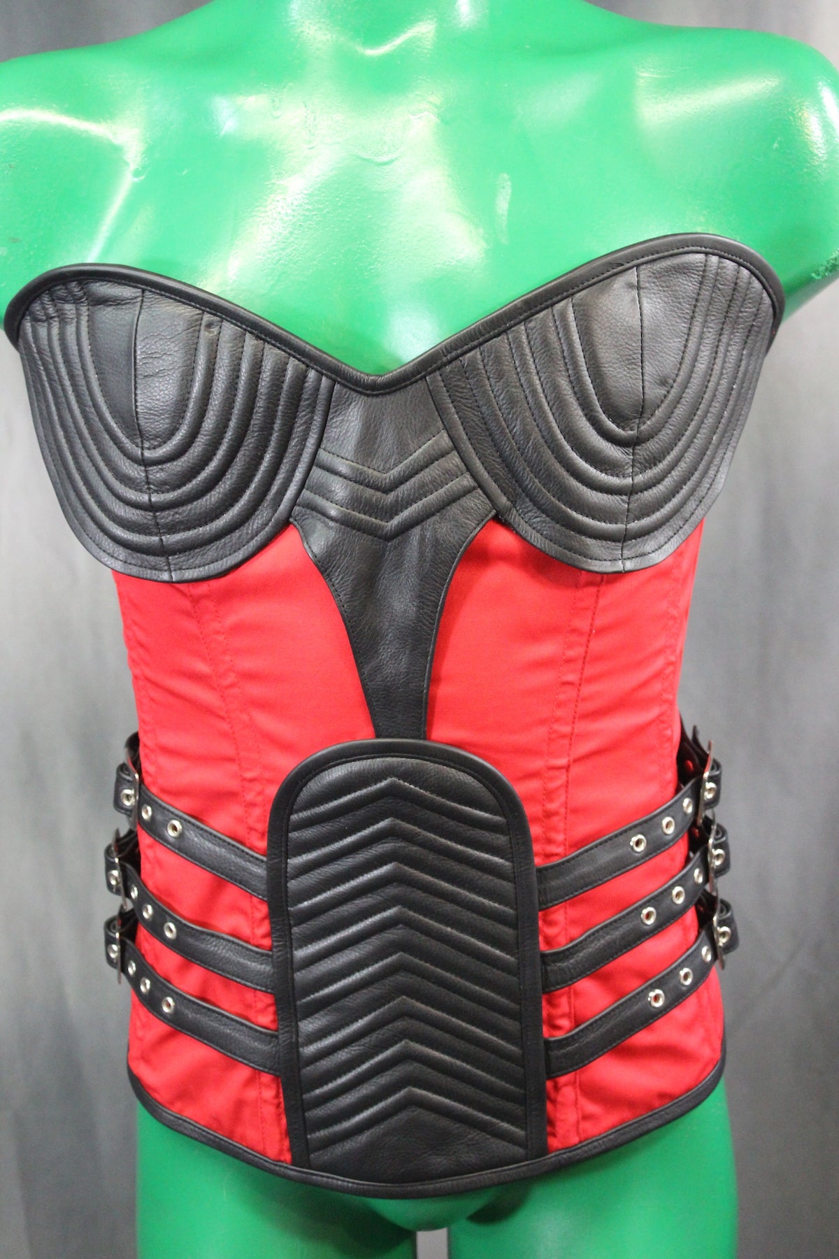 Corset with Armor Bolero by The Otter and The Fox