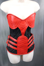 Corset with Armor Bolero by The Otter and The Fox