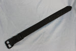 Classic Black Soft Strapping Buckled Leather Armbands