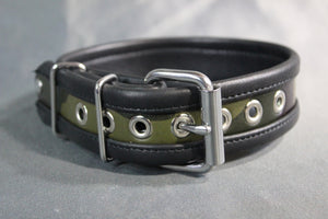 Two-Toned Buckled Armbands - Recessed Strapping