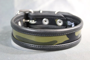 Two-Toned Buckled Armbands - Recessed Strapping