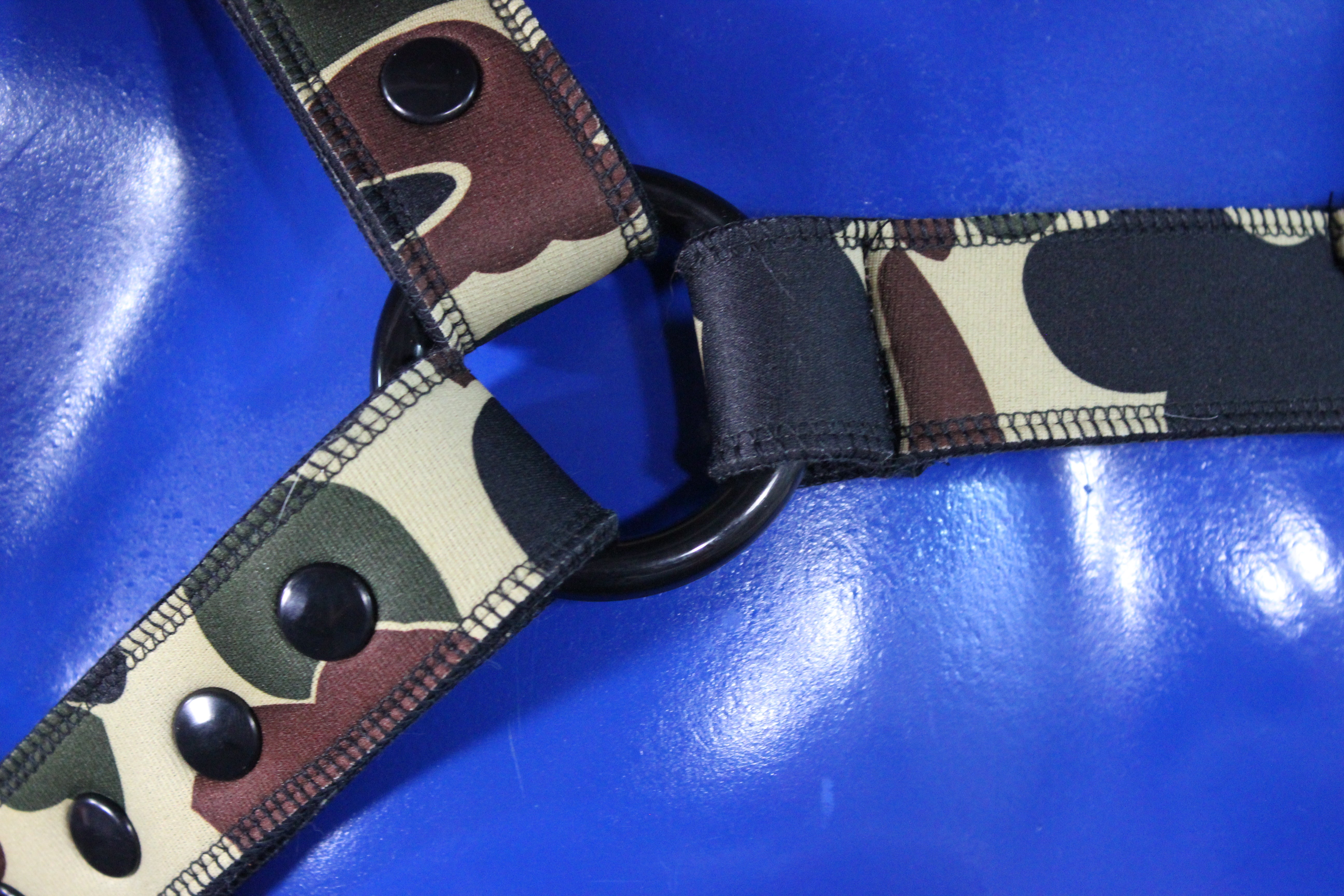 Pupskinz Camo Neoprene Bulldog Harness