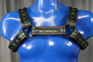 Snakeskin Bulldog Harness