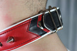 Collier à pointes rouge Alpha Pup Gunner