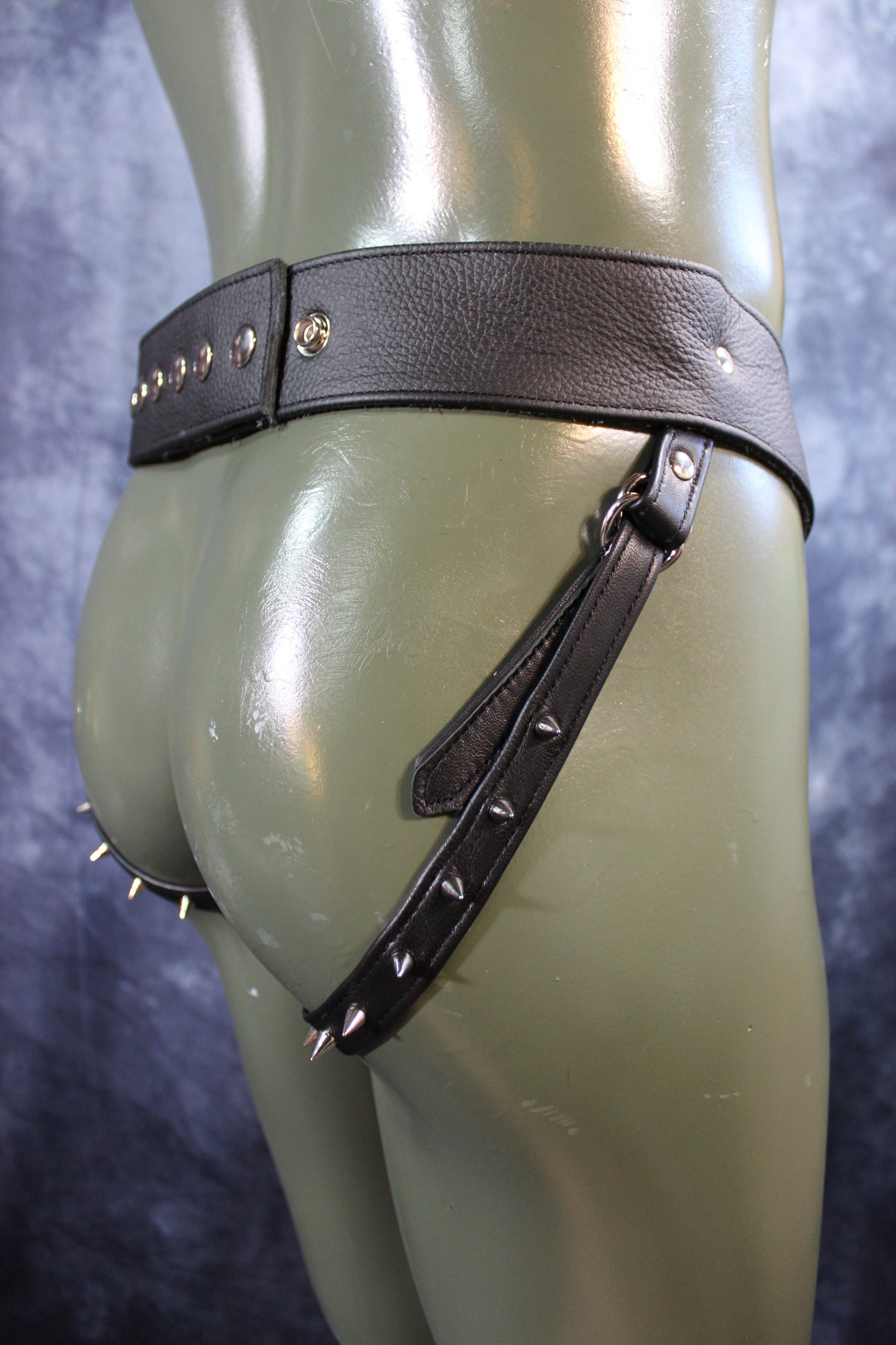 Spiked Quilted Jockstrap