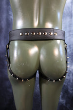 Spiked Quilted Jockstrap