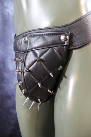 Spiked Quilted Jockstrap