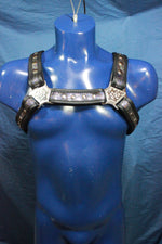 Holographic Tribal Bulldog Harness