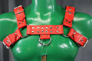 Otter and Fox Leather Harnesses