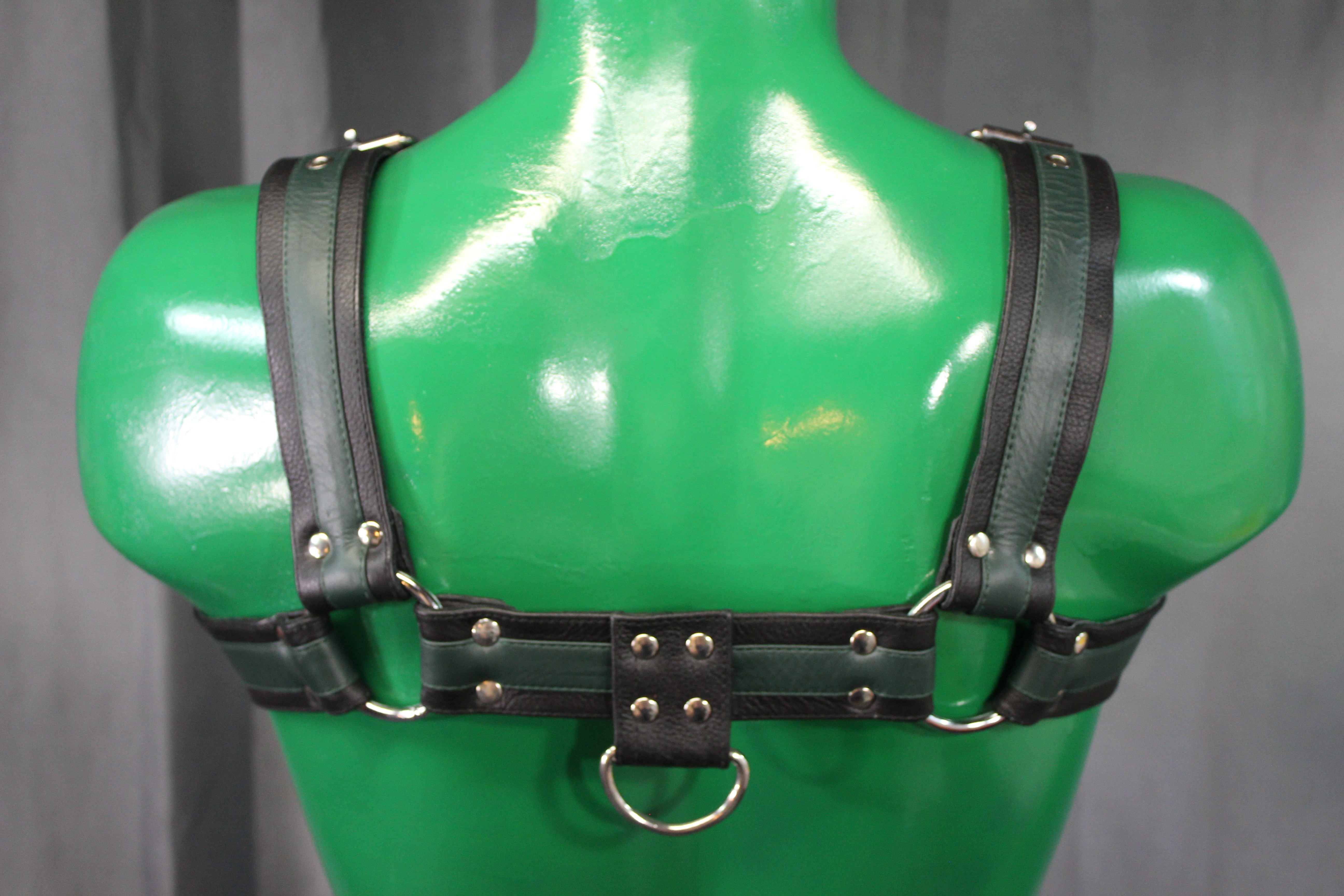 Otter and Fox Leather Harnesses