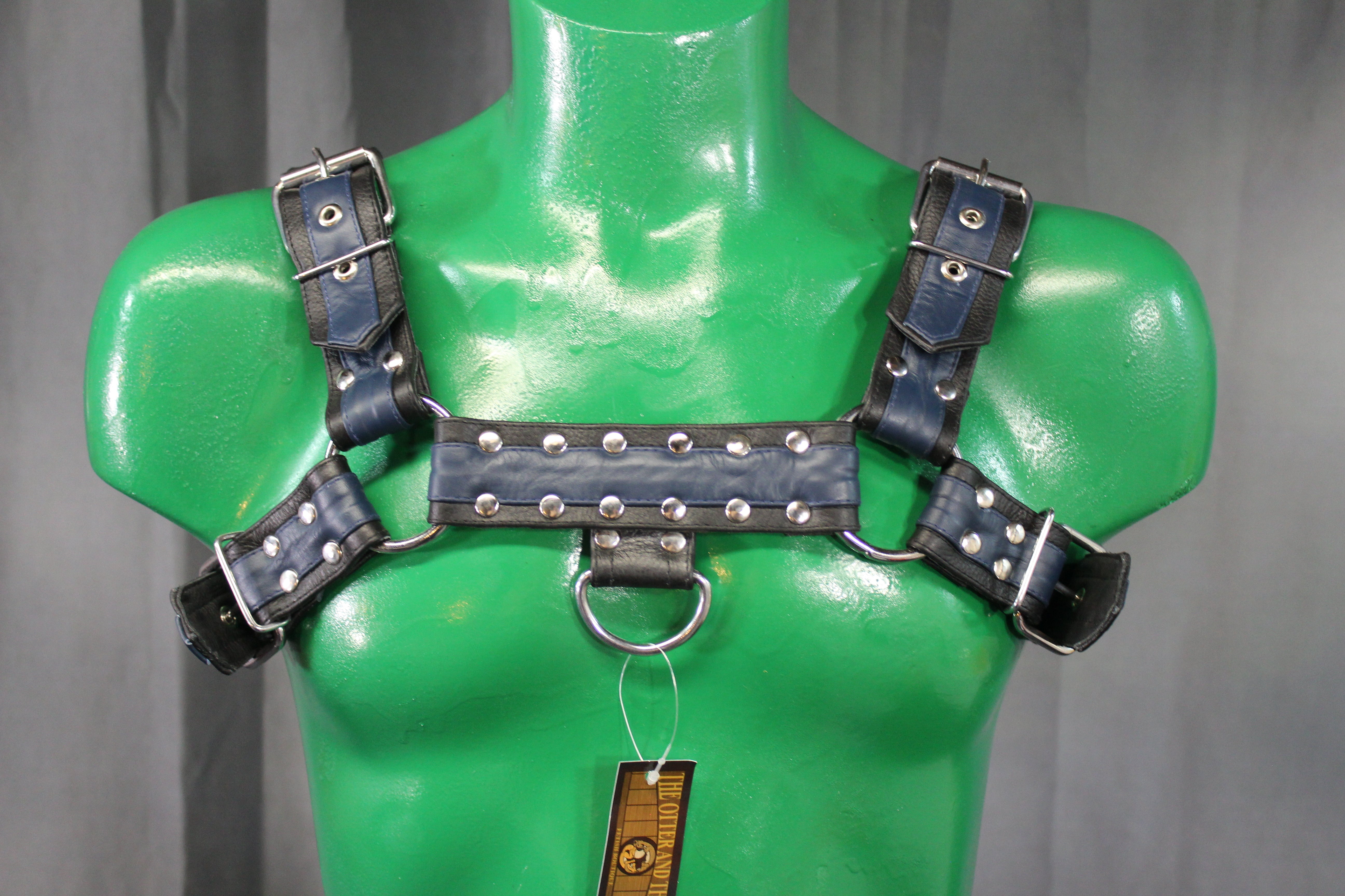 Otter and Fox Leather Harnesses