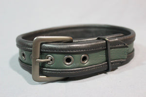 Two-Toned Buckled Armbands - Recessed Strapping