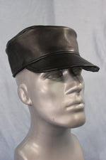 Gorra de pintor de cuero