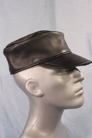 Gorra de pintor de cuero