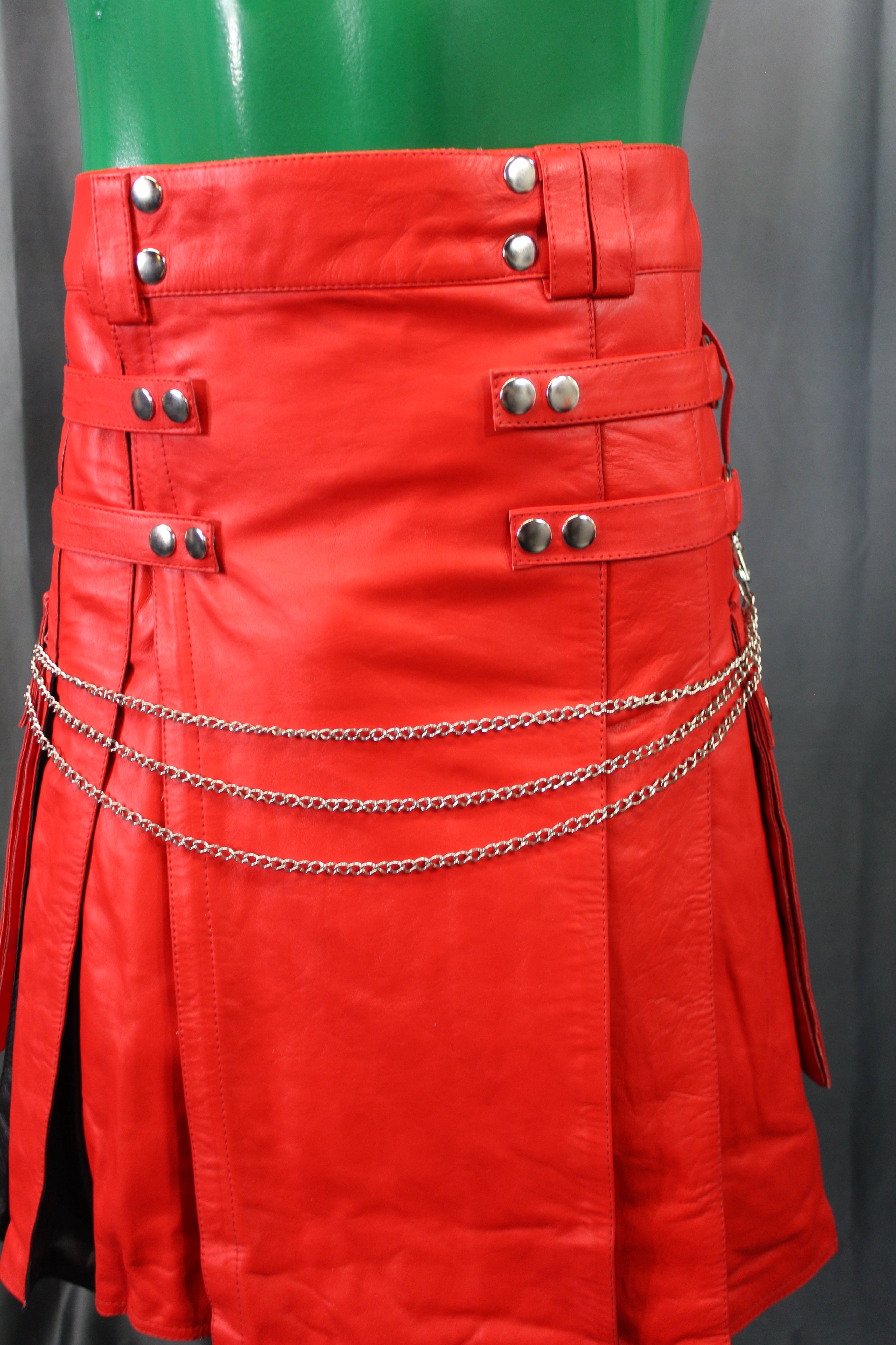 Otter and Fox Leather Kilts