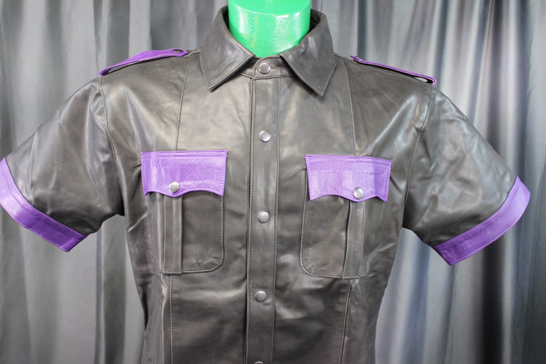 Formal Leather Shirts with Highlights by The Otter and The Fox