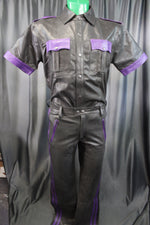 Formal Leather Pants with Highlights by The Otter and The Fox