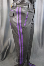 Formal Leather Pants with Highlights by The Otter and The Fox