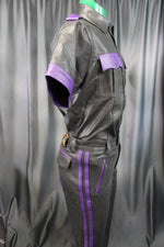 Formal Leather Pants with Highlights by The Otter and The Fox