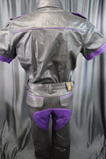 Formal Leather Pants with Highlights by The Otter and The Fox